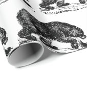 gepantserde beer cadeaupapier (Rol Hoek)