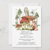 Gepantserde Bosbossen jongen Kaart (Voorkant)