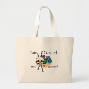 Gepantserde en gevaarlijke T-shirts en geschenken. Grote Tote Bag