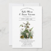 Gepantserde fairy Flower Garden Wedding Kaart (Voorkant)