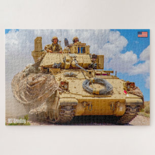 GEPANTSERDE PERSONEELSDRAGER M2 Bradley (20x30 inc Legpuzzel