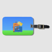 Gepareerde verpleegsters, verpakt en klaar om te g bagagelabel (Voorkant (horizontaal))