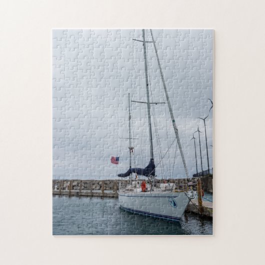 Geparkeerd Legpuzzel (Verticaal)