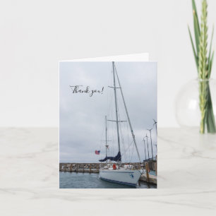 Geparkeerde bedankkaart