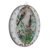 Geparkeerde ouders, kostbare kuikens: het verhaal dartbord (Voorkant Links)