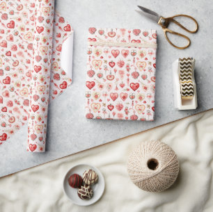 Gepassioneerd Palet: Valentijn Versieringen Cadeaupapier
