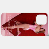 Gepassioneerd Valentijn's Day Meisje in een Korset Case-Mate iPhone Case (Achterkant (horizontaal))