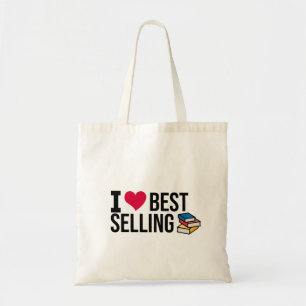 Gepassioneerde Boekenwurm: Liefhebber van Bestsell Tote Bag