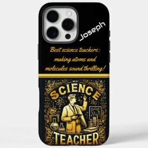 Gepassioneerde leraar wetenschappen inspireert stu iPhone 16 pro max hoesje