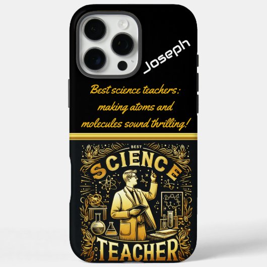 Gepassioneerde leraar wetenschappen inspireert stu Case-Mate iPhone case (Achterkant)