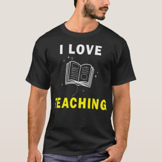 Gepassioneerde onderwijsquote met krachtige academ t-shirt