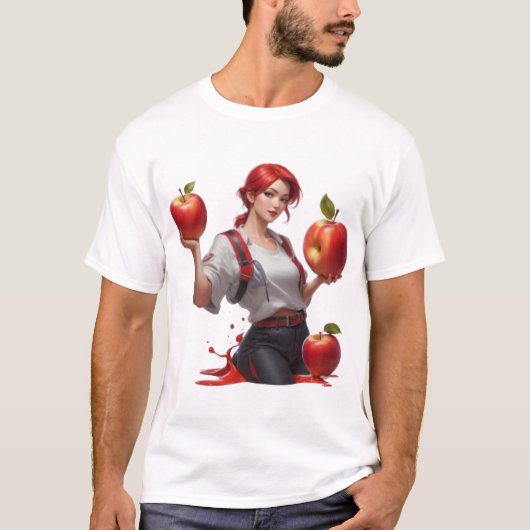 gepassioneerde pers t-shirt (Voorkant)