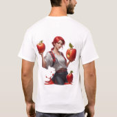 gepassioneerde pers t-shirt (Achterkant)