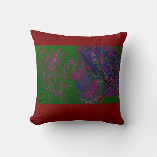 Gepatchworkt Patroon Kussen (Voorkant)