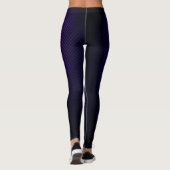 Gepatenteerde Paarse koolstofvezel Leggings (Achterkant)