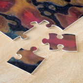 Gepatroneerd dinosaurusbot legpuzzel (Zijkant)