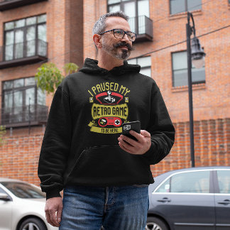 Gepauzeerd Mijn Retro Spel - Gamer Hoodie
