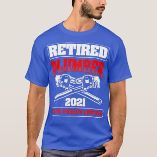 Gepensioneerd 2021 niet mijn probleem Pipefitting T-shirt