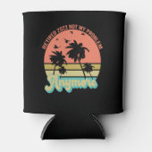 Gepensioneerd 2023 Niet Mijn Probleem Meer Funny V Blikjeskoeler (Voorkant)