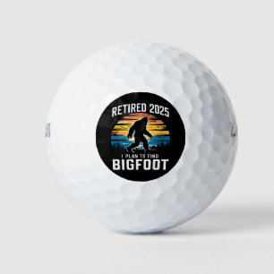 Gepensioneerd 2025 Ik ben van plan om Bigfoot pens Golfballen