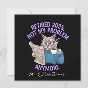 Gepensioneerd 2025: niet meer mijn probleem kaart