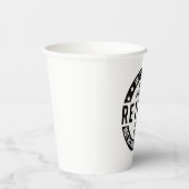 Gepensioneerd 2025 Niet meer mijn probleem - Pensi Papieren Bekers (Rechts)