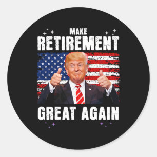 Gepensioneerd 2025 Pensioen 2025 Gepensioneerd 202 Ronde Sticker