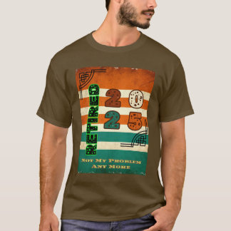 Gepensioneerd 2025 t-shirt