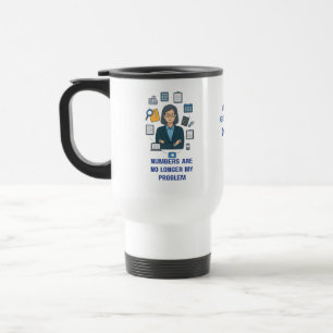 Gepensioneerd Accountant lMug Grappig Cadeau voor Reisbeker