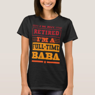Gepensioneerd Arabisch Papa Baba Moslim Papa Islam T-shirt