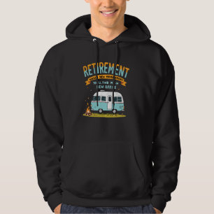 Gepensioneerd Camping Humor Camp Pensioen onder Ni Hoodie