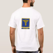 Gepensioneerd Dentist Caduceus T-shirt (Achterkant)