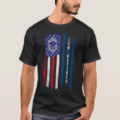 Gepensioneerd E-9 Commando Chief Master Sergeant R T-shirt (Voorkant)