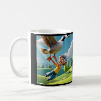 "GEPENSIONEERD EN GELUKKIG" KOFFIEMOK