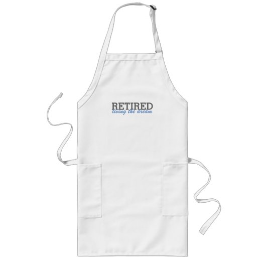 Gepensioneerd en het droom schort (Voorkant)