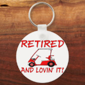 Gepensioneerd en het liefdevol sleutelhanger (Voorkant)