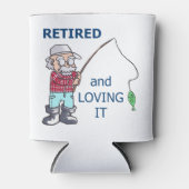 Gepensioneerd en liefhebbend blikjeskoeler (Voorkant)