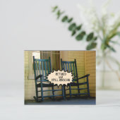 Gepensioneerd en nog steeds Rocking Briefkaart (Staand voorkant)