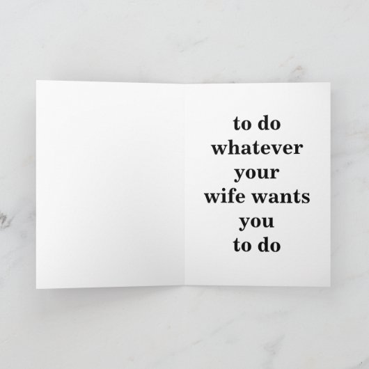 Gepensioneerd en vrij kaart (Binnen)