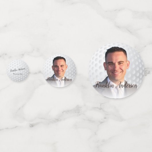 Gepensioneerd Golfspeler Echtpaar Moeder Vader 2 A Confetti (Voorkanten)