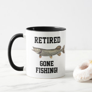 Gepensioneerd Gone Vist Northern Pike Sports Mok