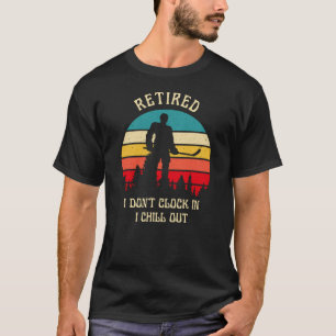 Gepensioneerd Grappige pensionering offerte T-shirt