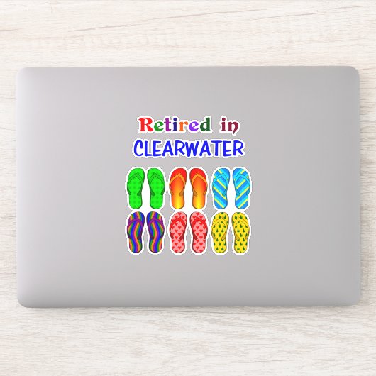 Gepensioneerd in Clearwater, Sticker (Computer)