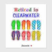 Gepensioneerd in Clearwater, Sticker (Vel)