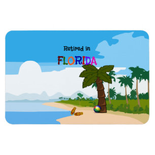 Gepensioneerd in Florida Magneet