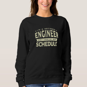 Gepensioneerd ingenieur hou van mijn nieuwe schema trui