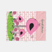 Gepensioneerd Librarian Fleece Blanket Deken (Voorkant (Horizontaal))