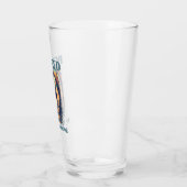 Gepensioneerd Mijn werk is fietsen Glas (Links)