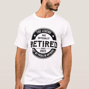 Gepensioneerd Officieel 2022, Grappige Pensioen Ci T-shirt