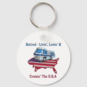 Gepensioneerd Sleutelhanger